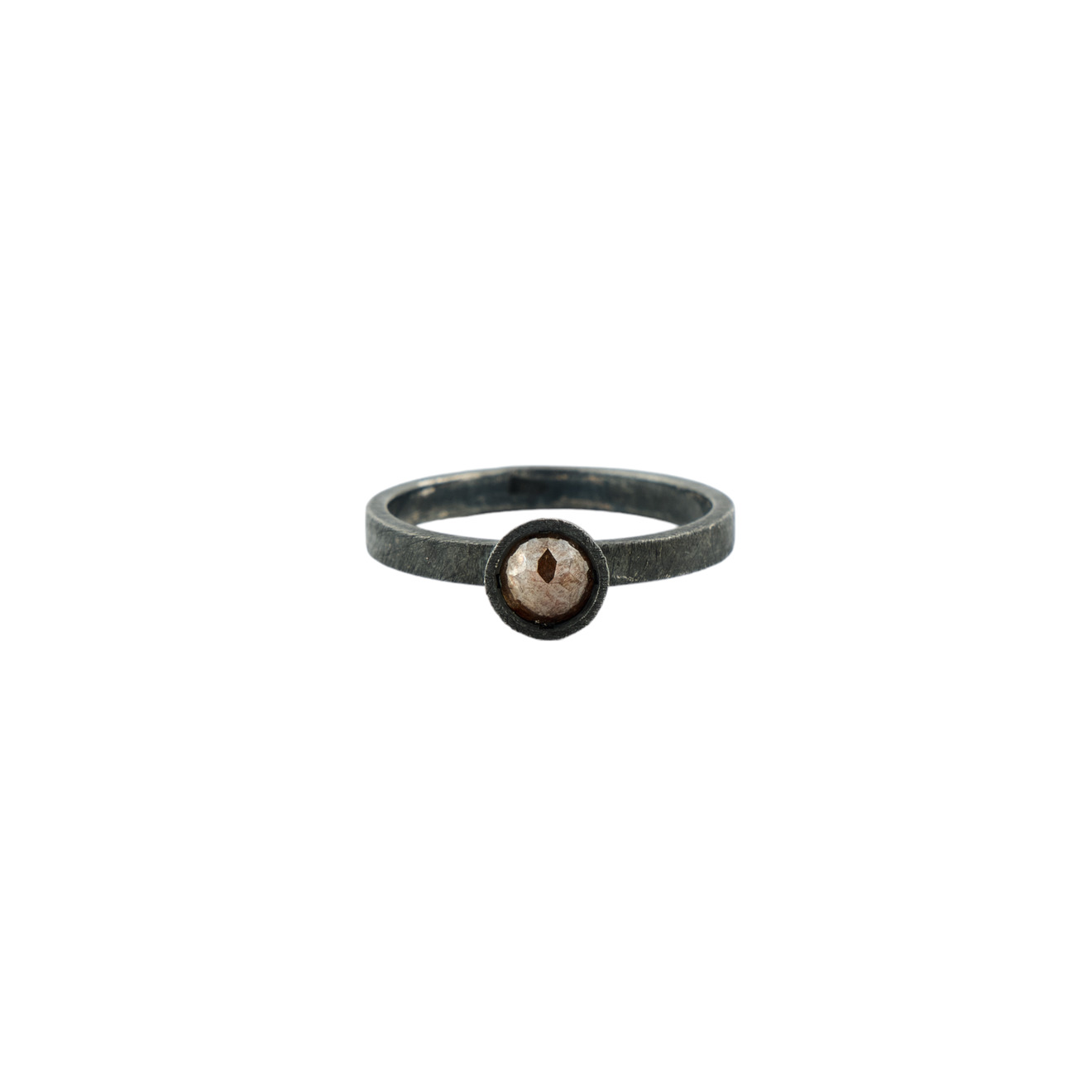 цена Kintsugi Jewelry Кольцо Fragile rose из серебра с бриллиантом