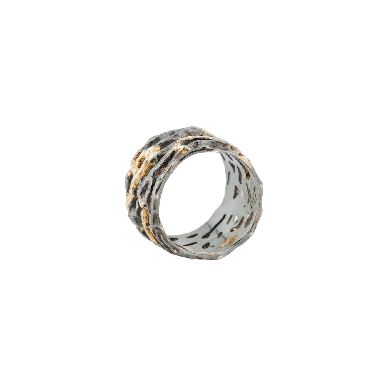 Kintsugi Jewelry Кольцо Care из серебра