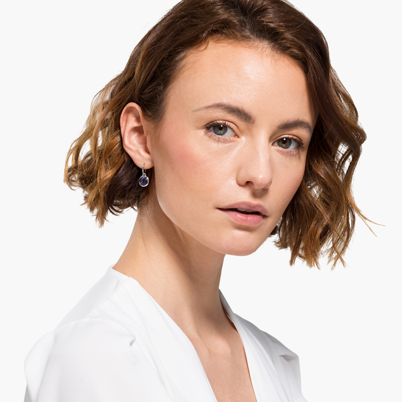 Серебристые серьги TAHLIA MINI
