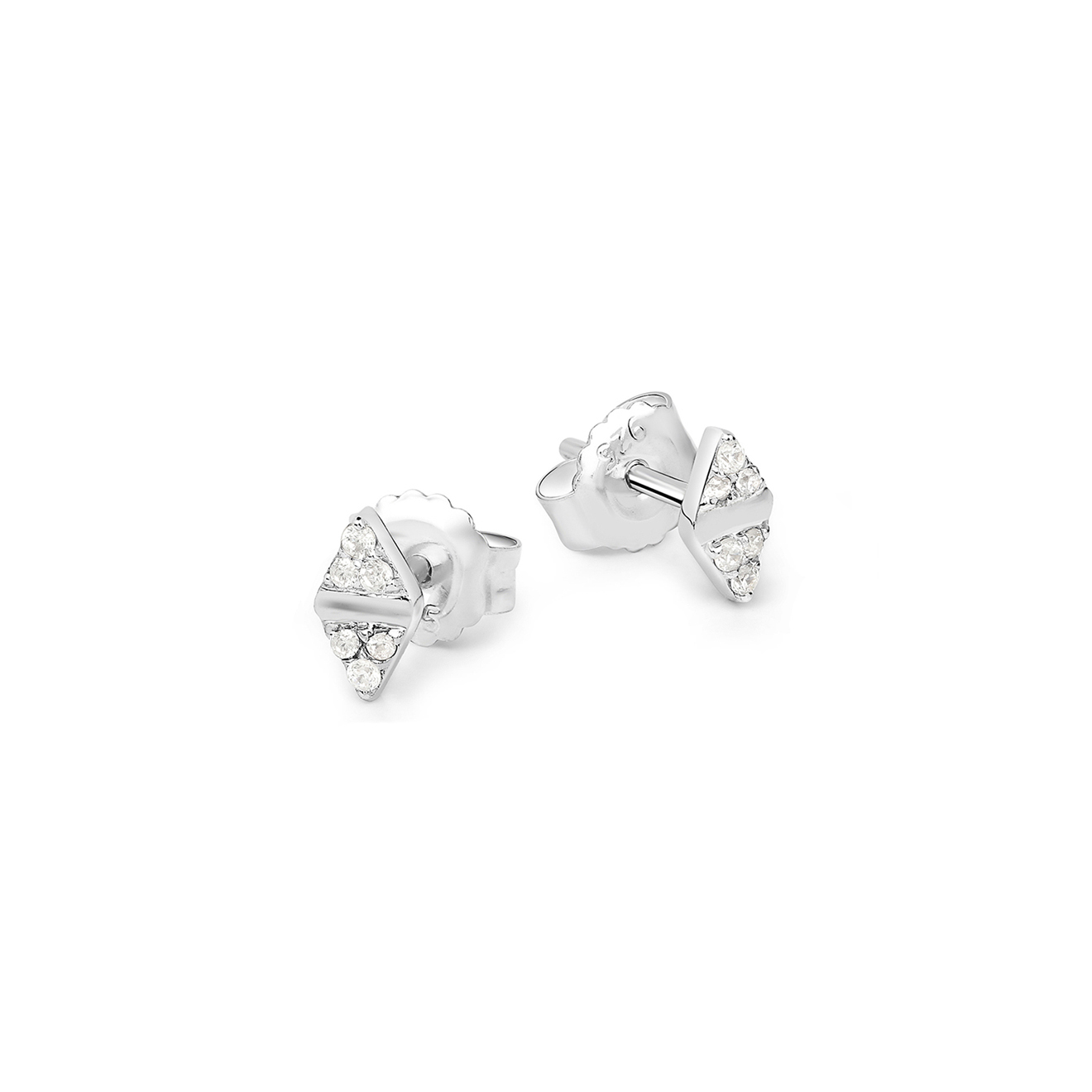 Серебряные серьги Double Arrowhead, из коллекции Cupid