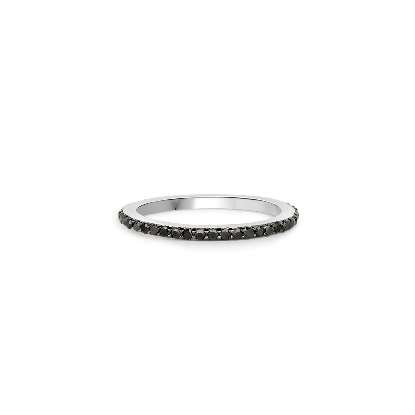 Серебряное кольцо Cupid black, из коллекции Cupid