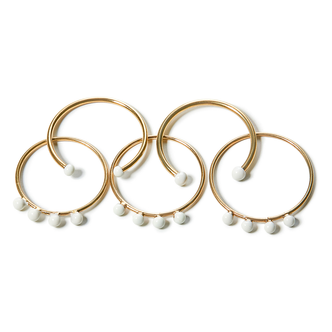 Set of golden rings
