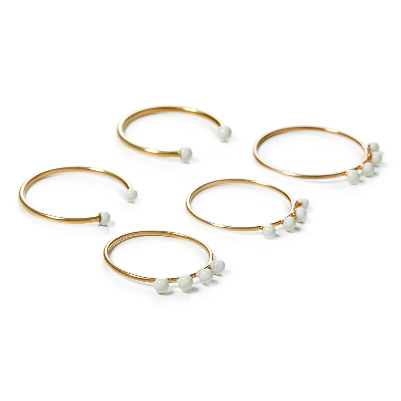 Set of golden rings