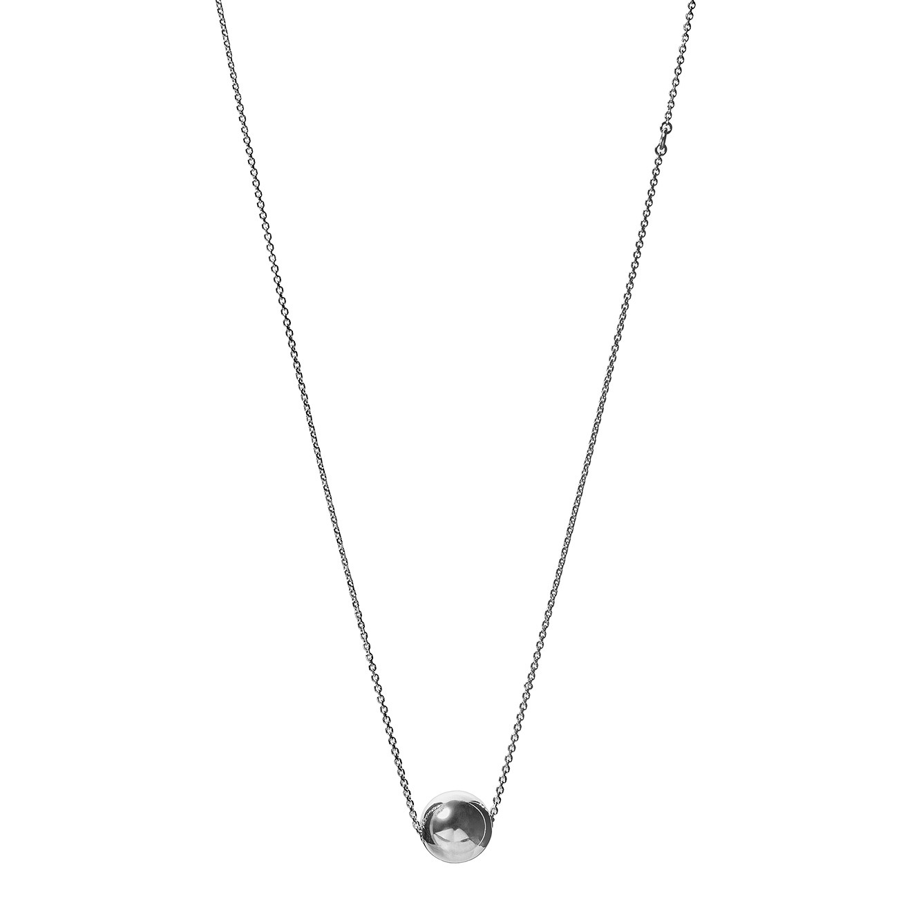 Prosto Jewelry Колье из серебра с крупной подвеской-шариком