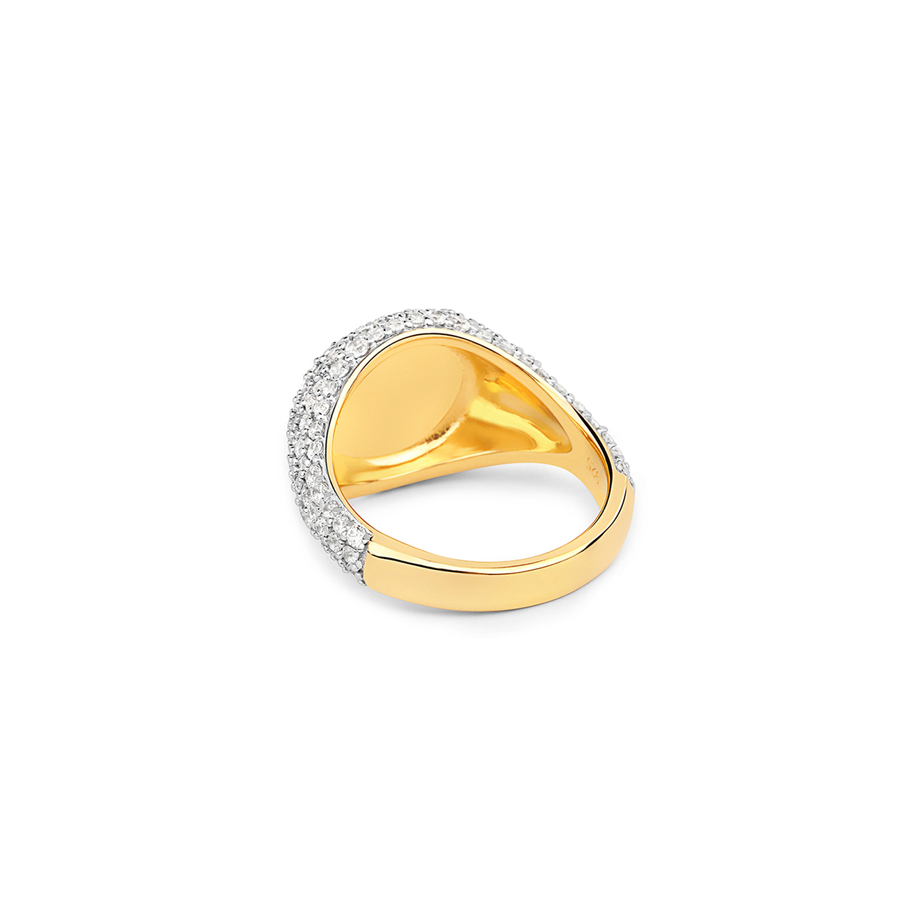 Позолоченное кольцо Signet, из коллекции Cupid