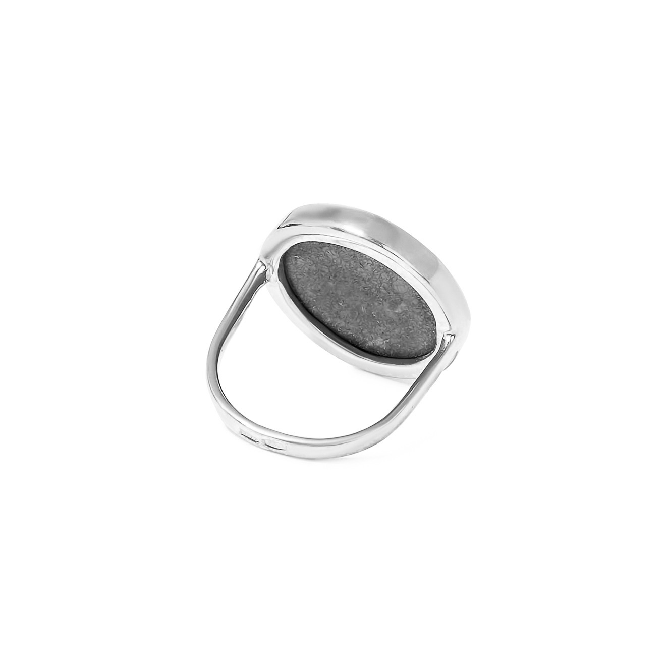 Серебряное кольцо с охровой яшмой, из коллекции Planets