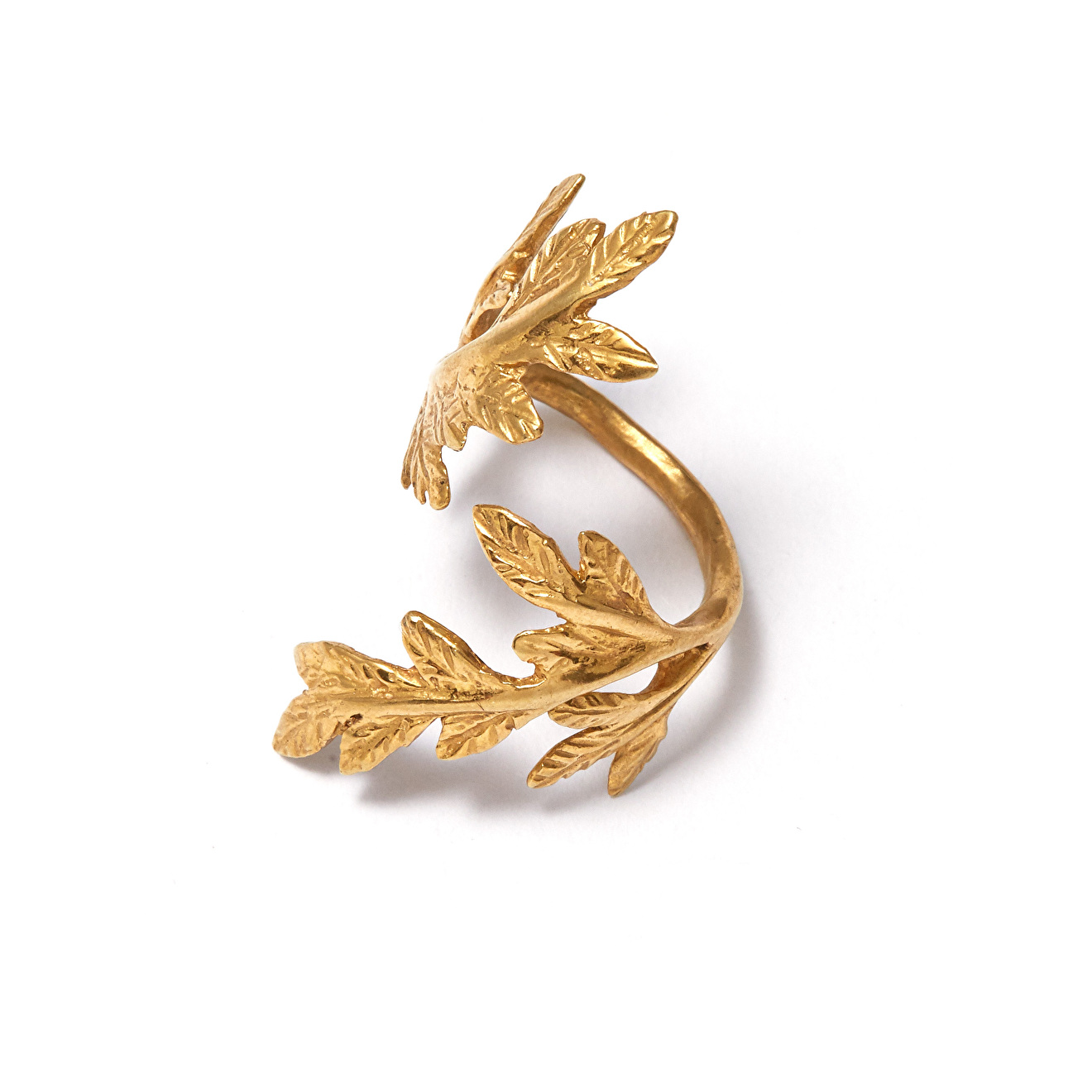 Gold-plated Tree love Ring