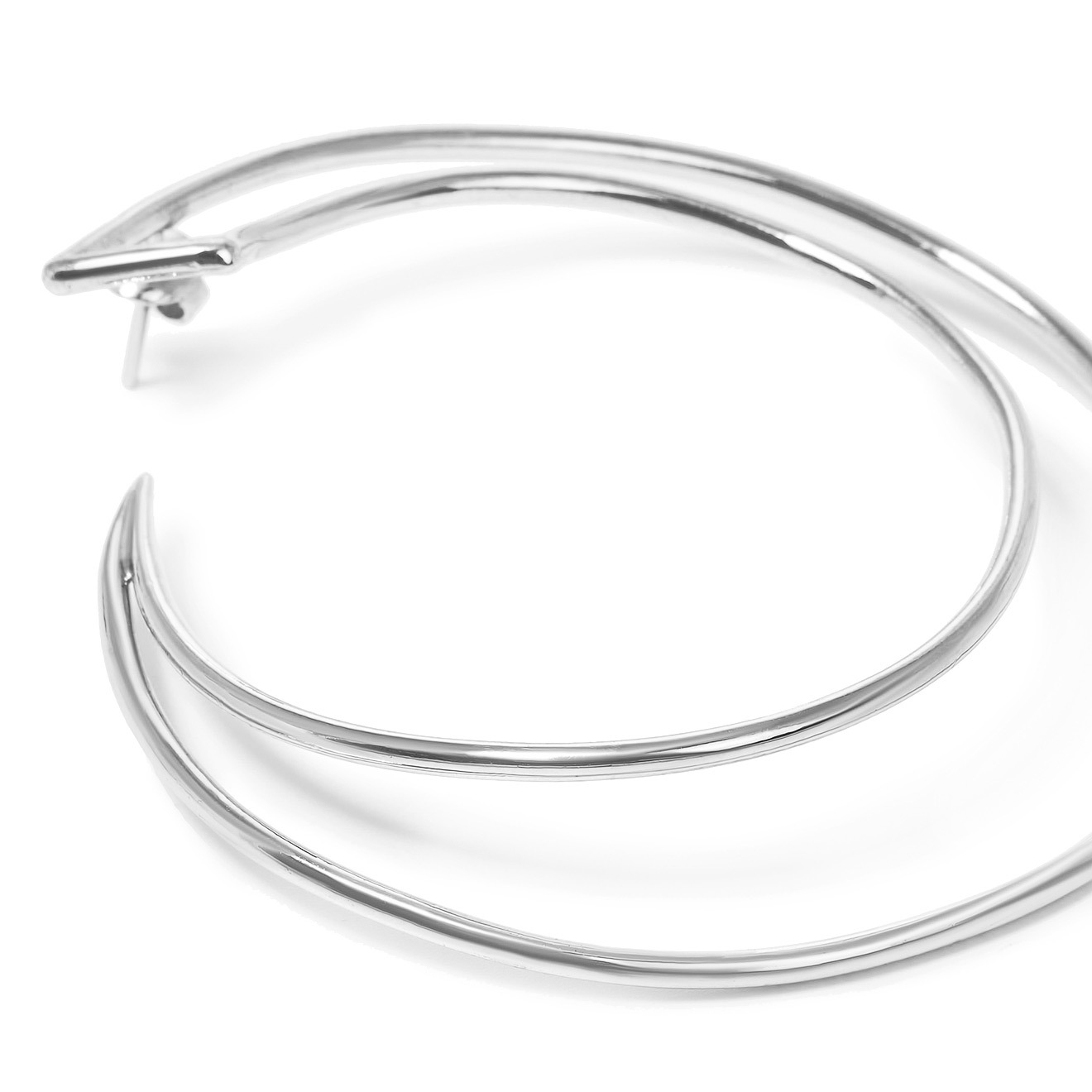 Серьги из серебра Demilune, из коллекции Sierra