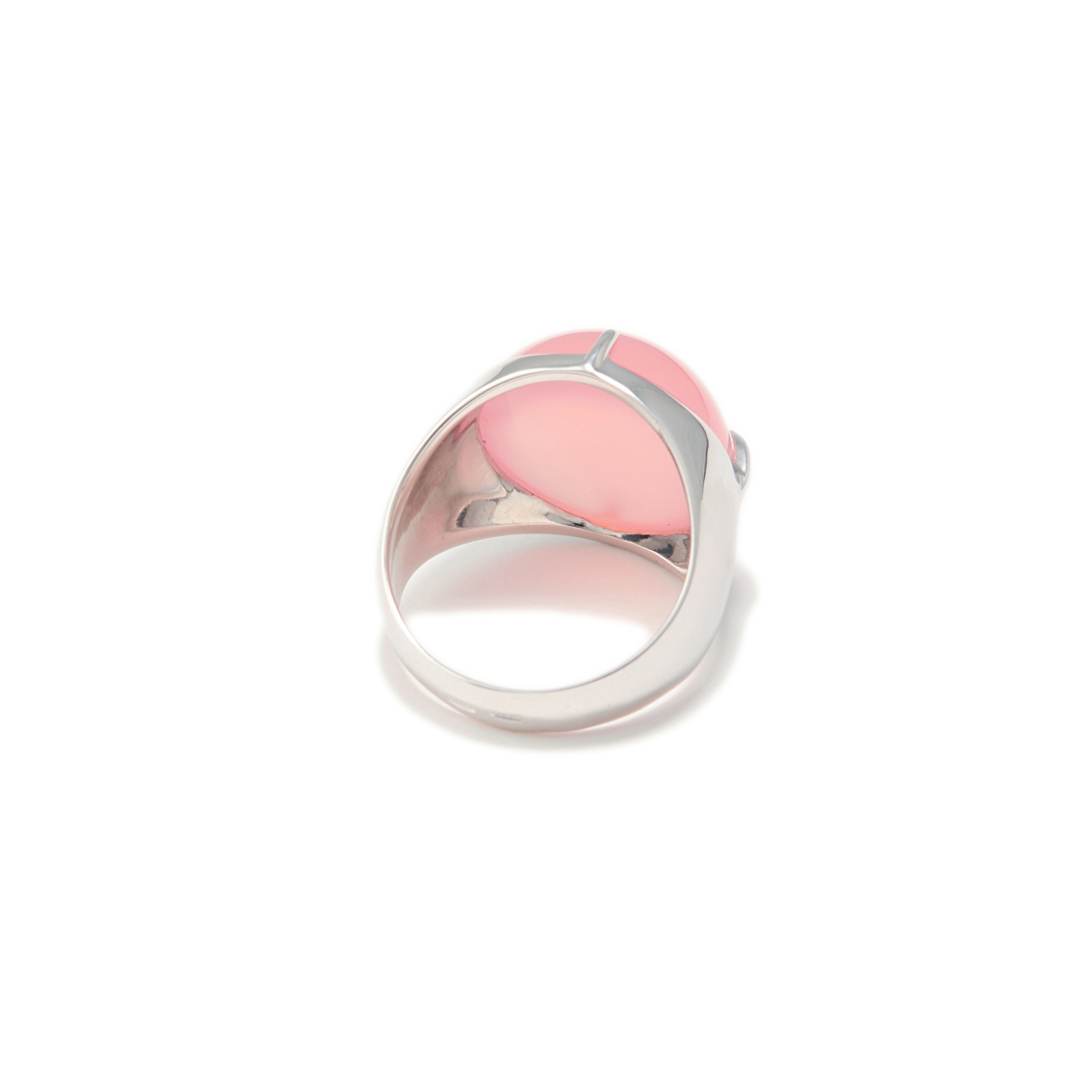 Перстень «Леденец»  с розовым агатом, из коллекции Lollipops