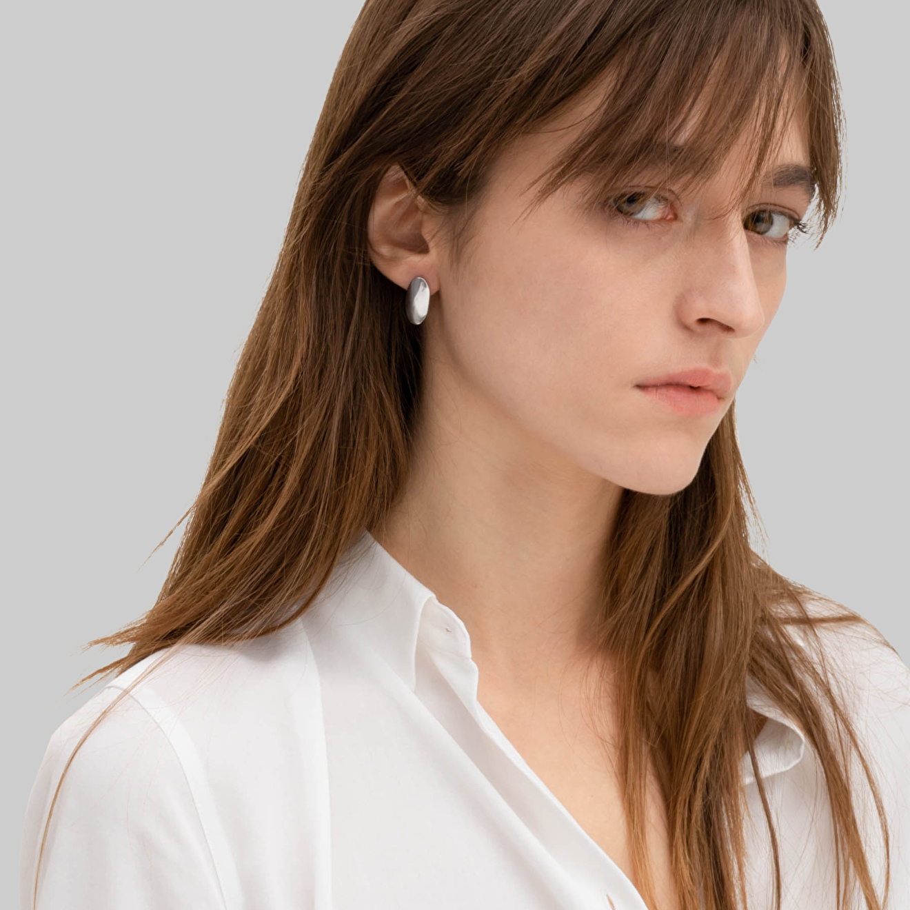 Серебряные серьги Basic