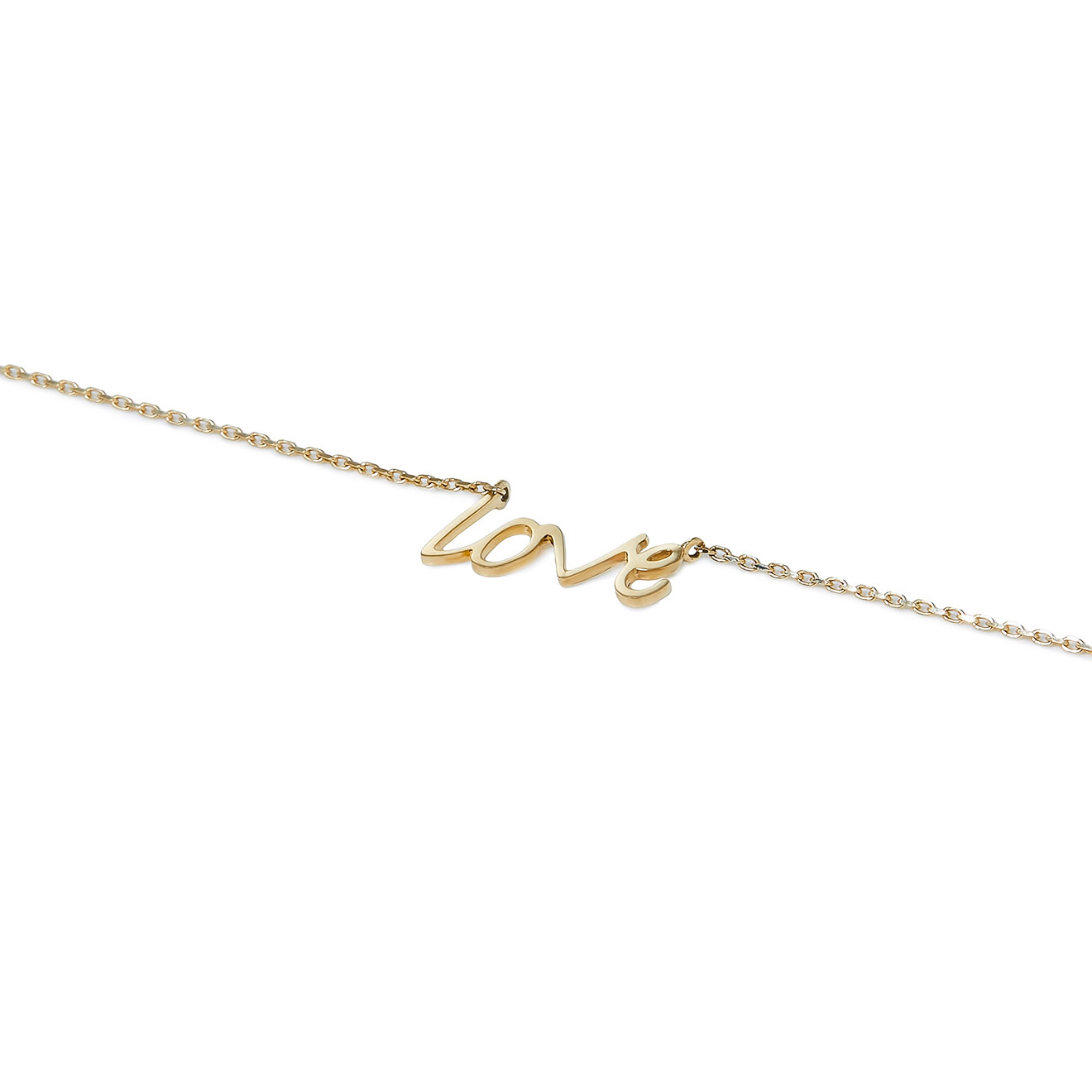 Колье из золота «Love»