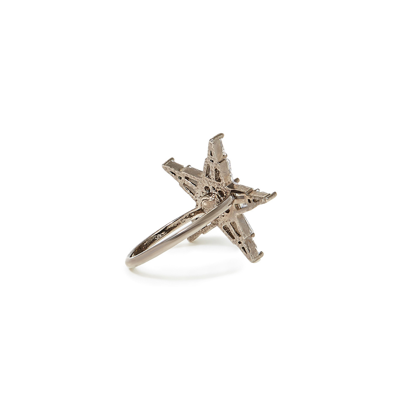 star ring with crystals