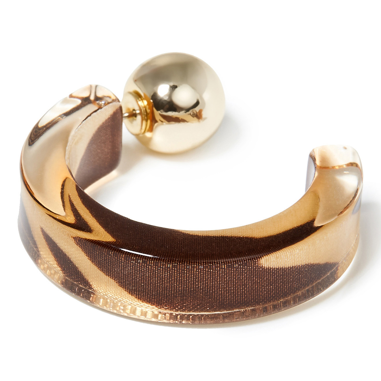 half-ring earrings