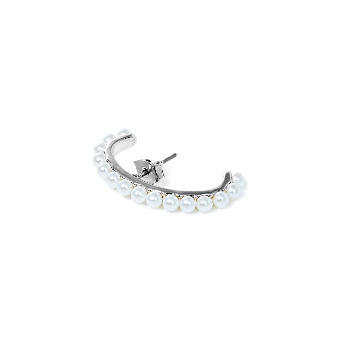 climber earrings with pearls