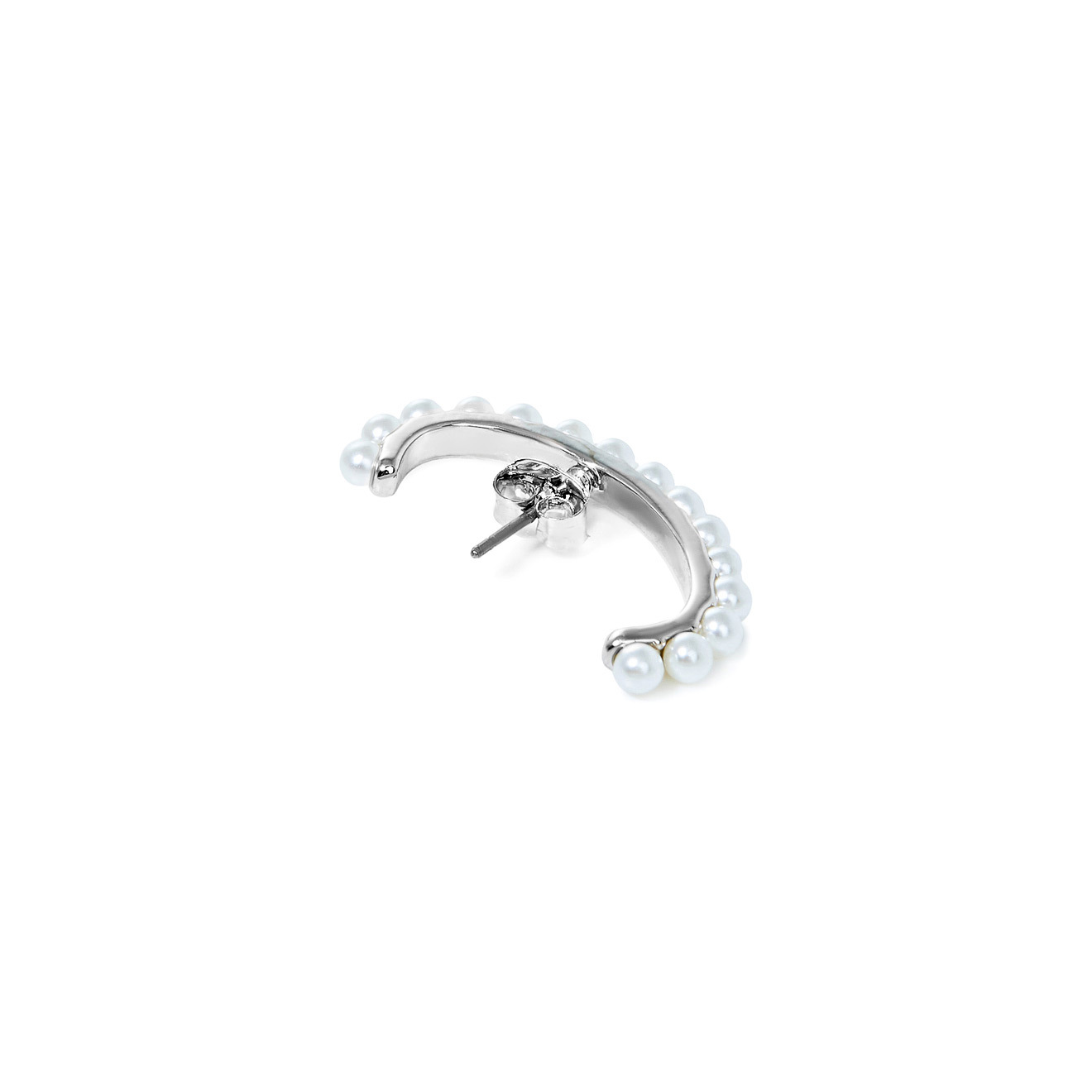 climber earrings with pearls