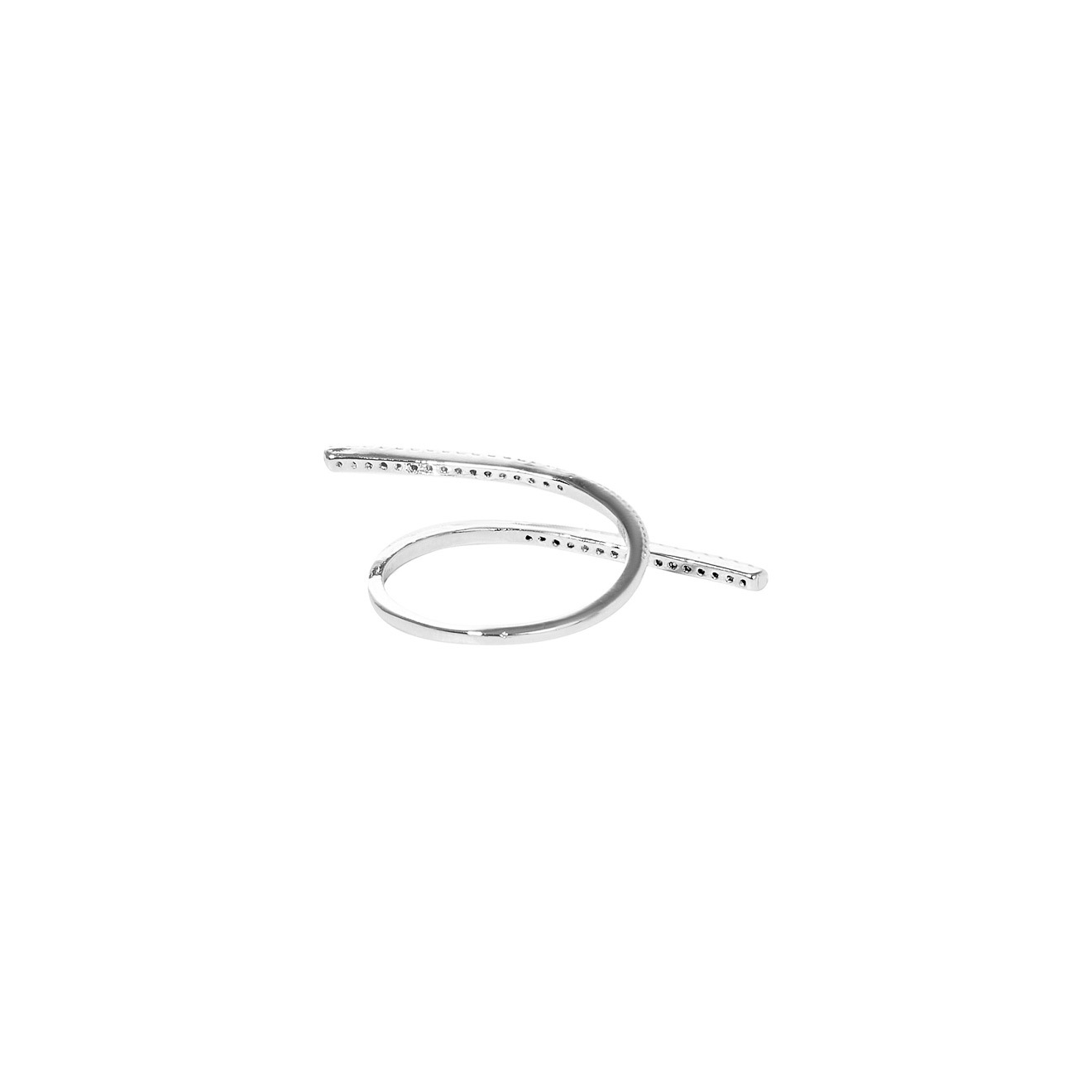 ring-loop with crystals