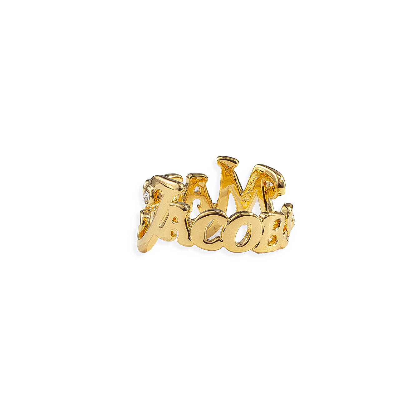 Сет позолоченных колец Marc Jacobs и New York