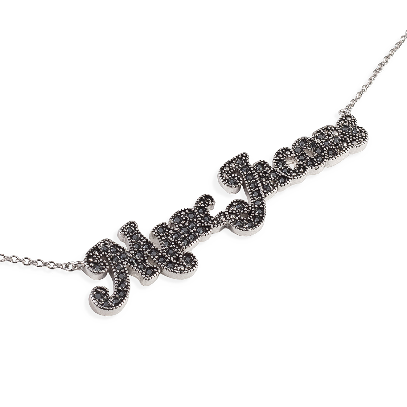 Marc Jacobs  pendant with Swarovski crystals on a chain
