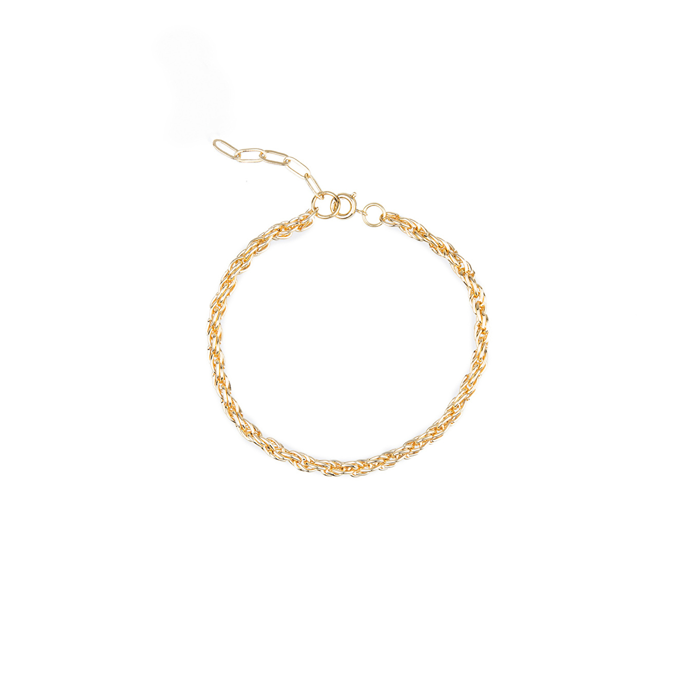 Позолоченный браслет-анклет цепь Amulet Chain