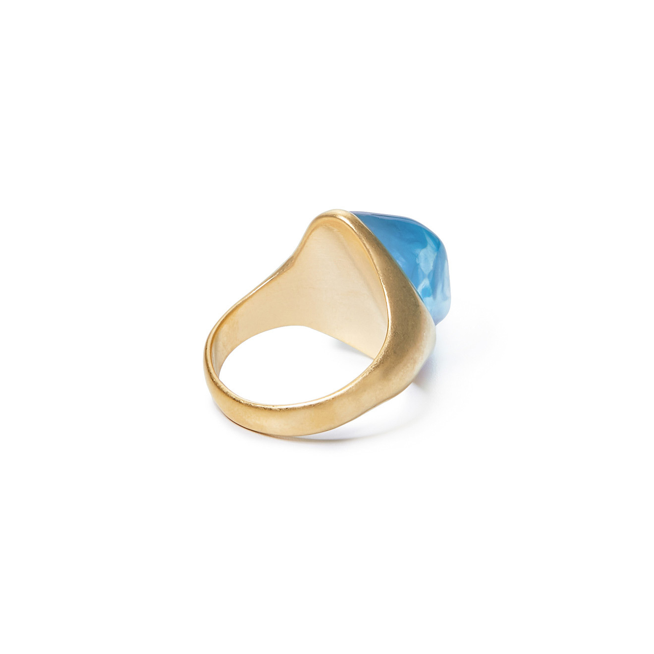 ring with blue stone