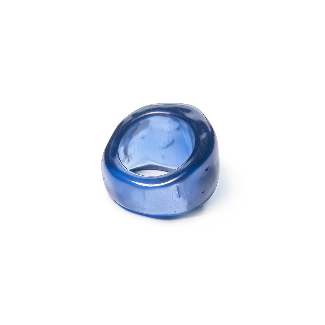 Blue volumetric ring