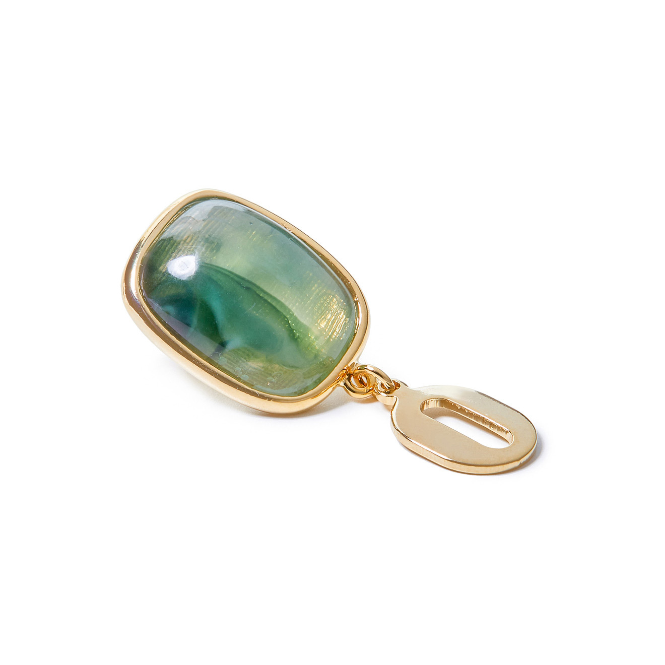 poussettes with green stones