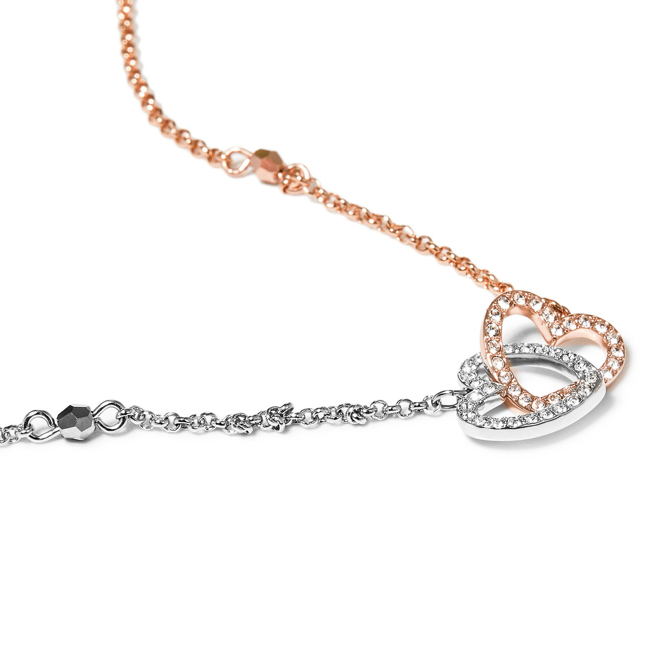 Позолоченный биколорный браслет