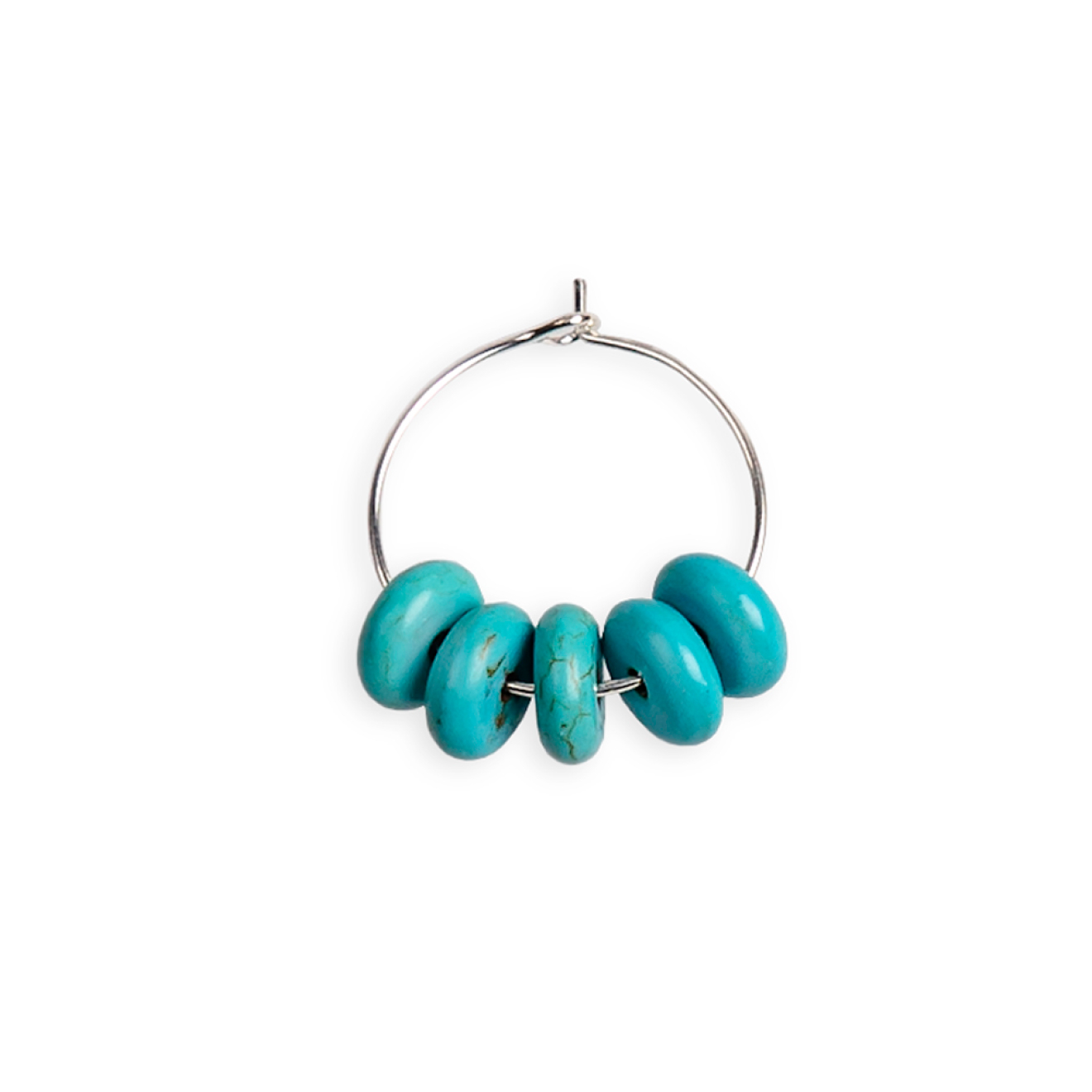 Monoserge with turquoise