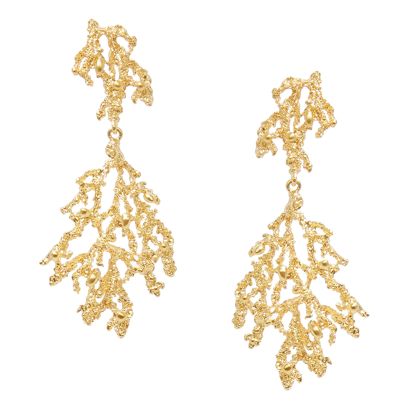 Coral Earrings