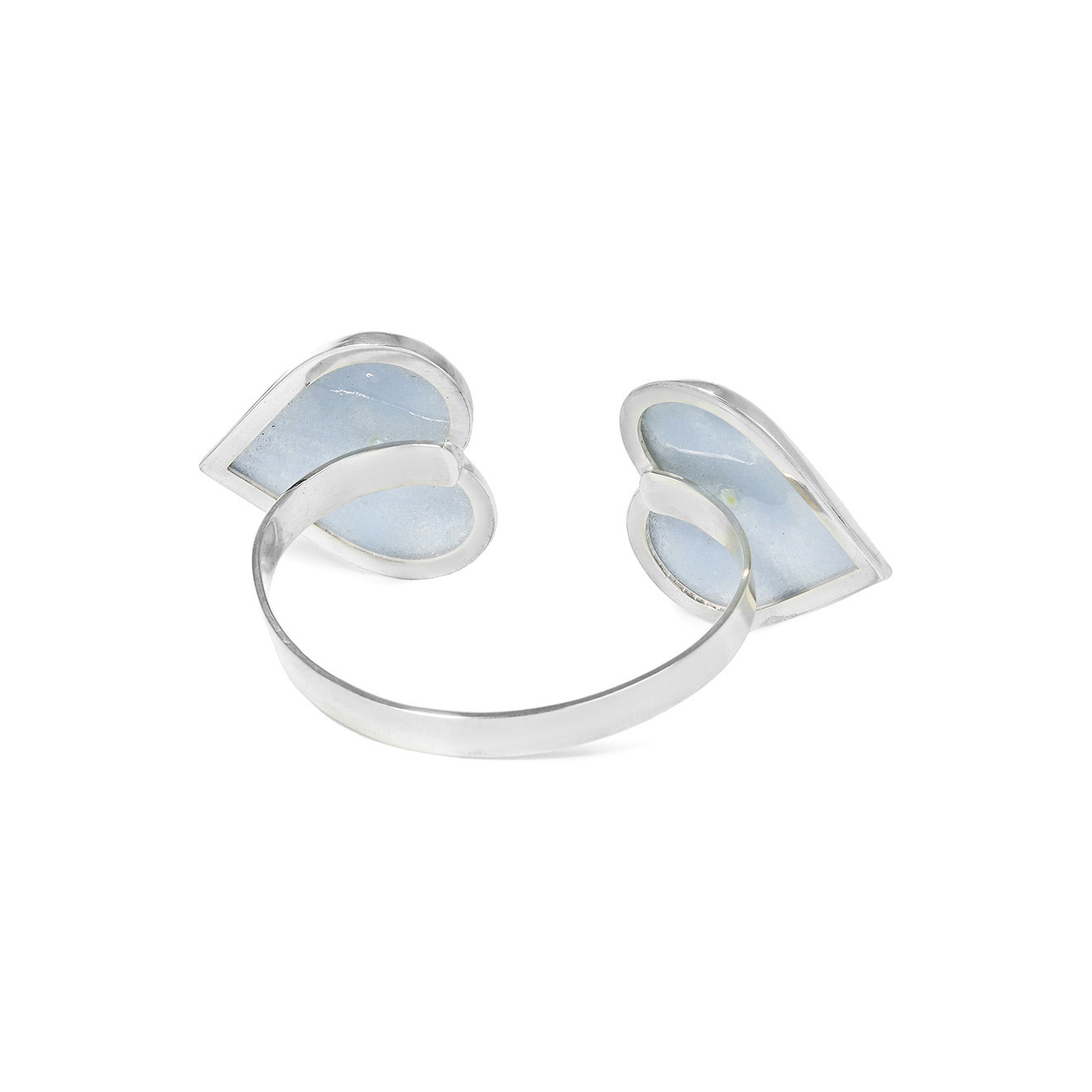 Bracelet with black hearts