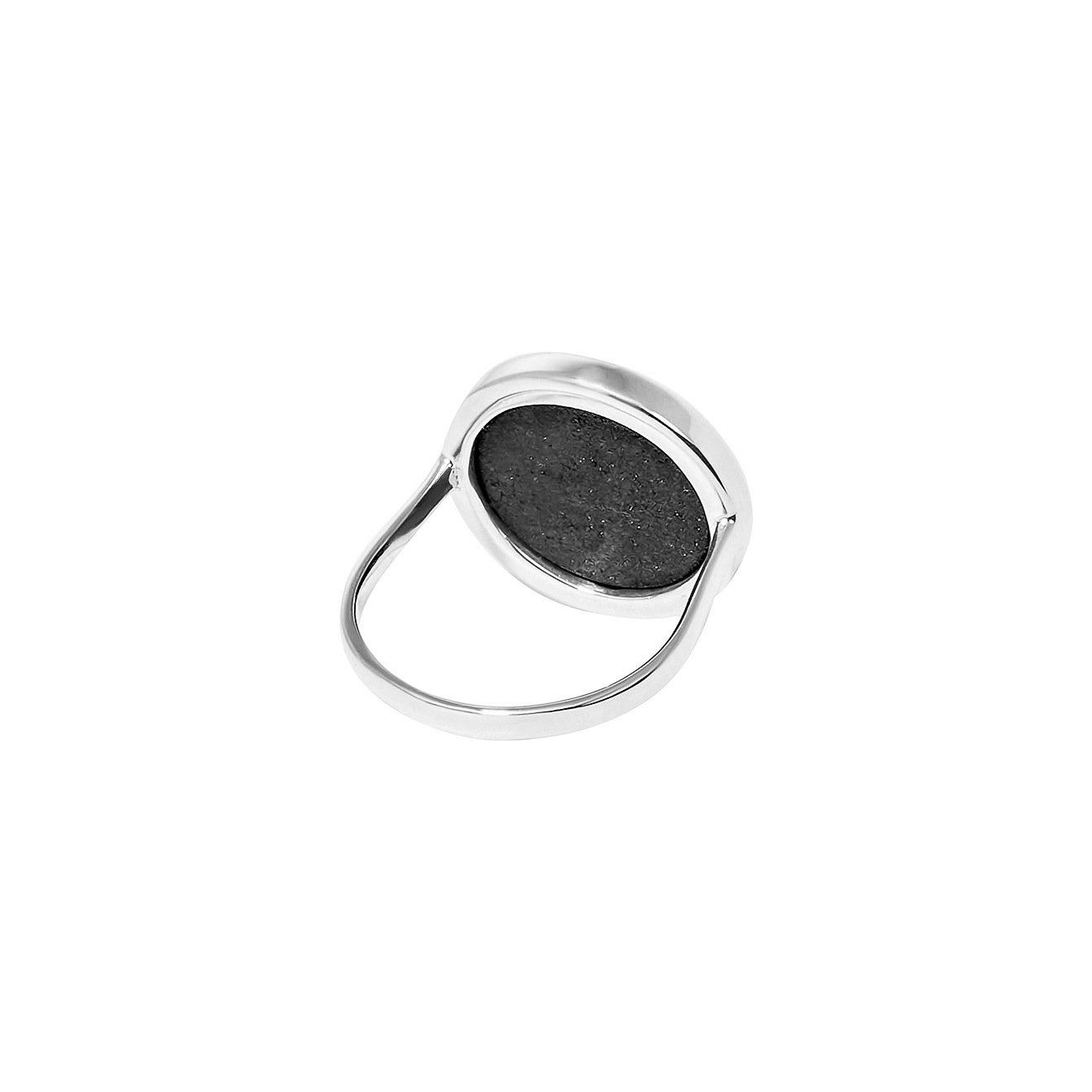 Кольцо SMALL из серебра с лазуритом, из коллекции Planets