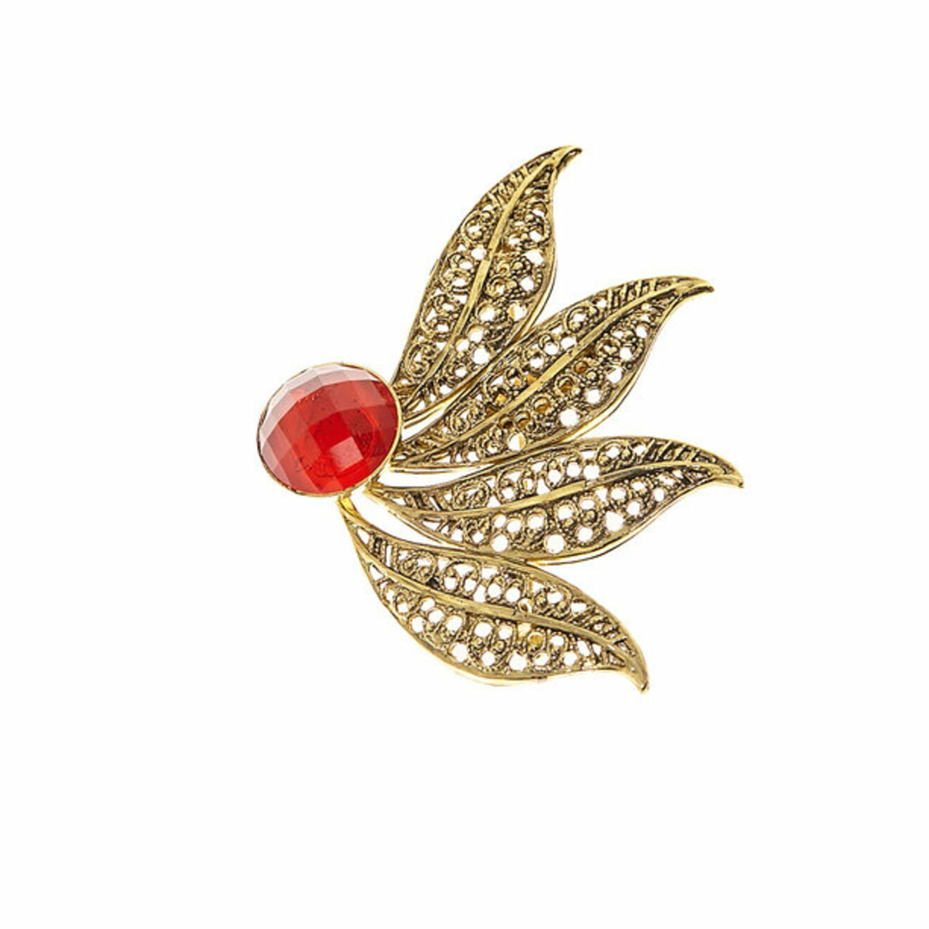 Gilded brooch with LIGHTSIAM petals
