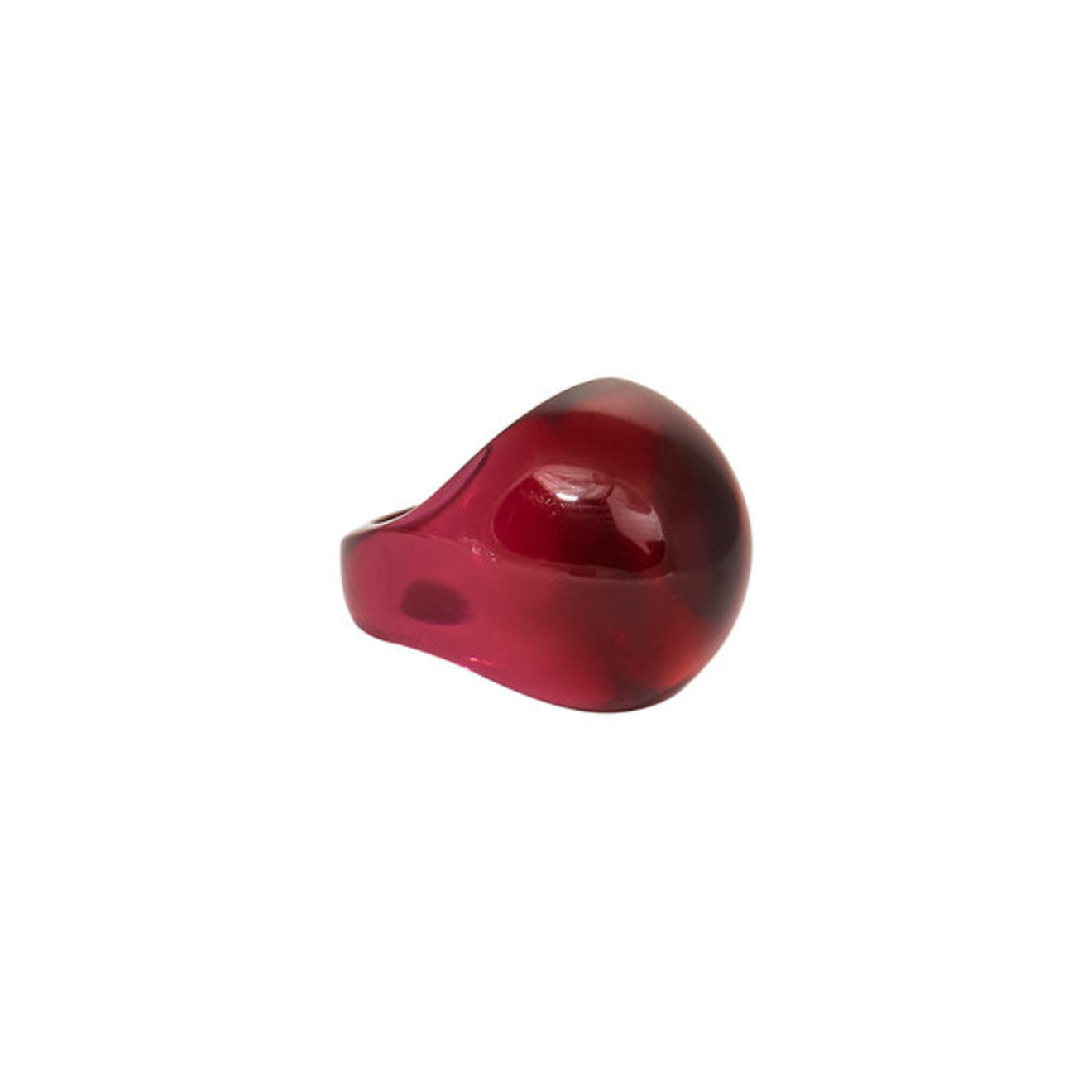 Кольцо Red crystal cabochon