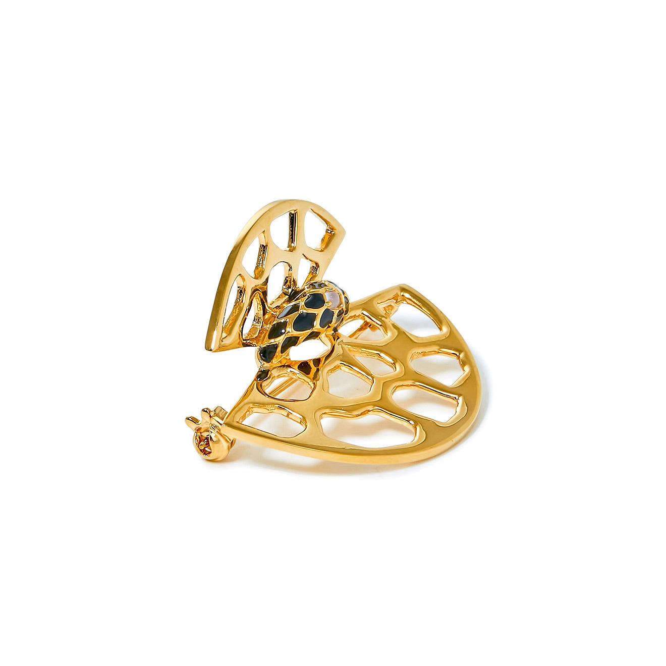Eurydice brass brooch, from the Opera collection