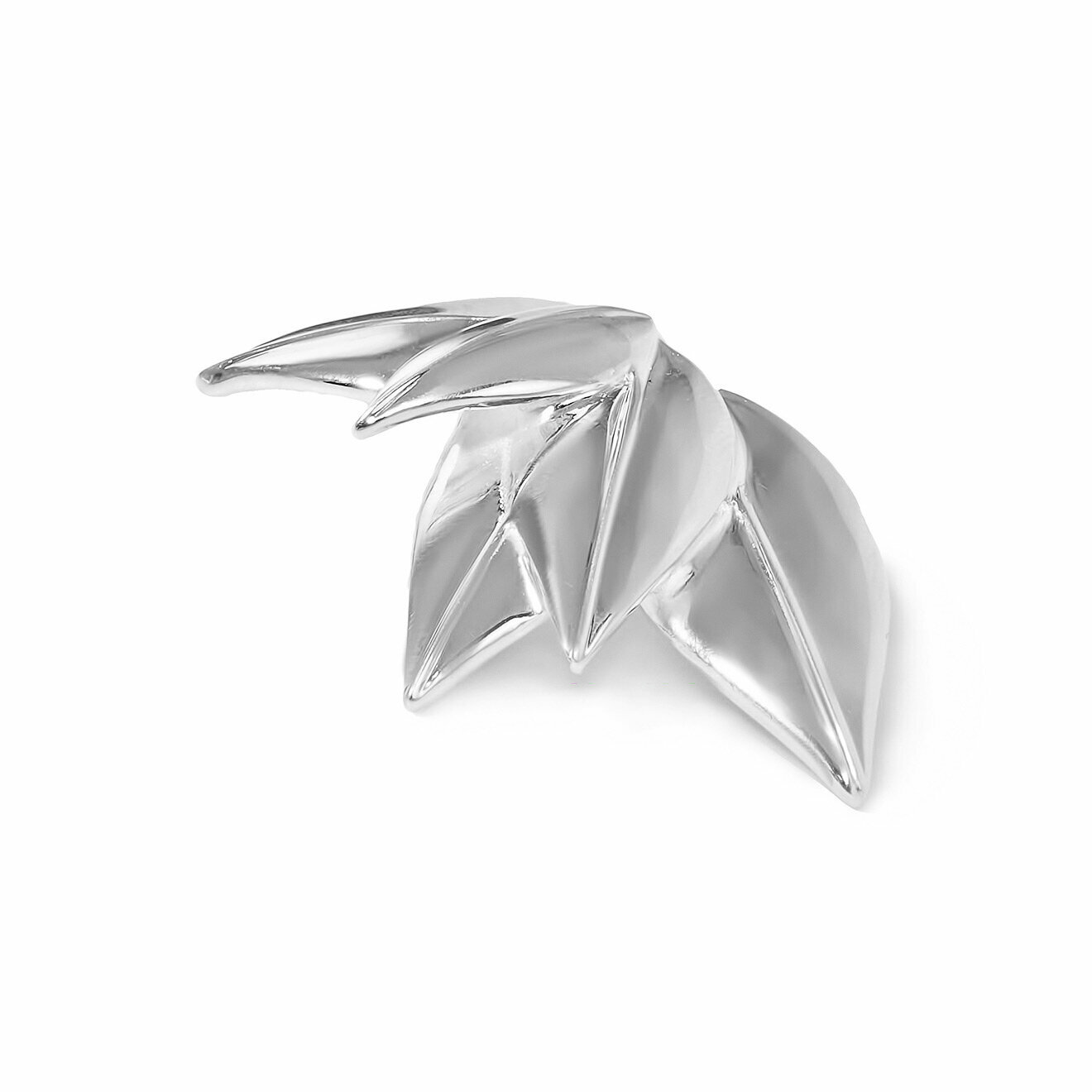 Пусеты 5 Leaves из серебра