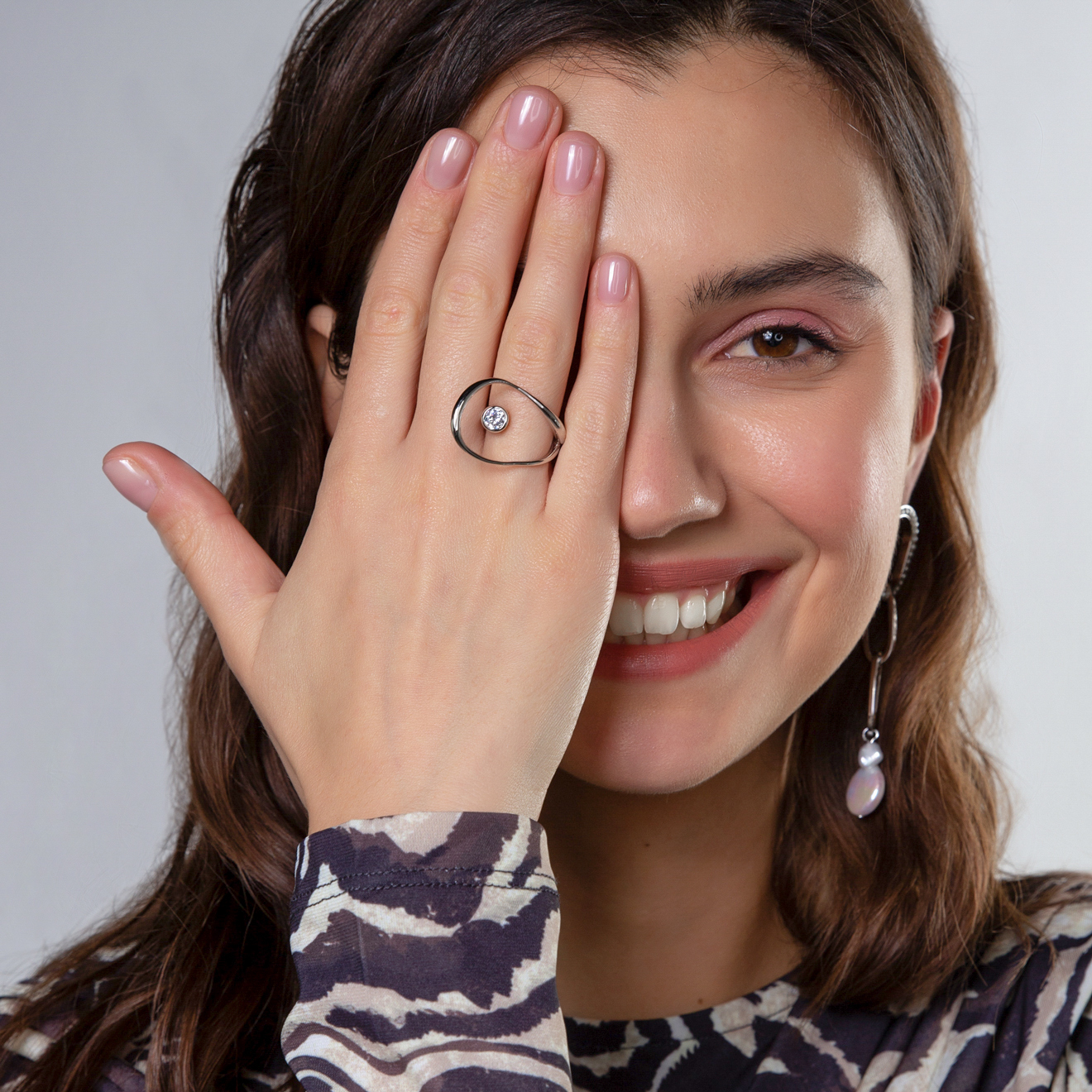 ring with crystal