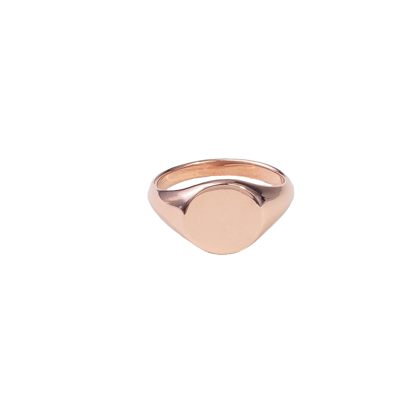 Moonka Покрытая розовым золотом печатка из серебра moonka покрытое розовым золотом кольцо из серебра с родолитом