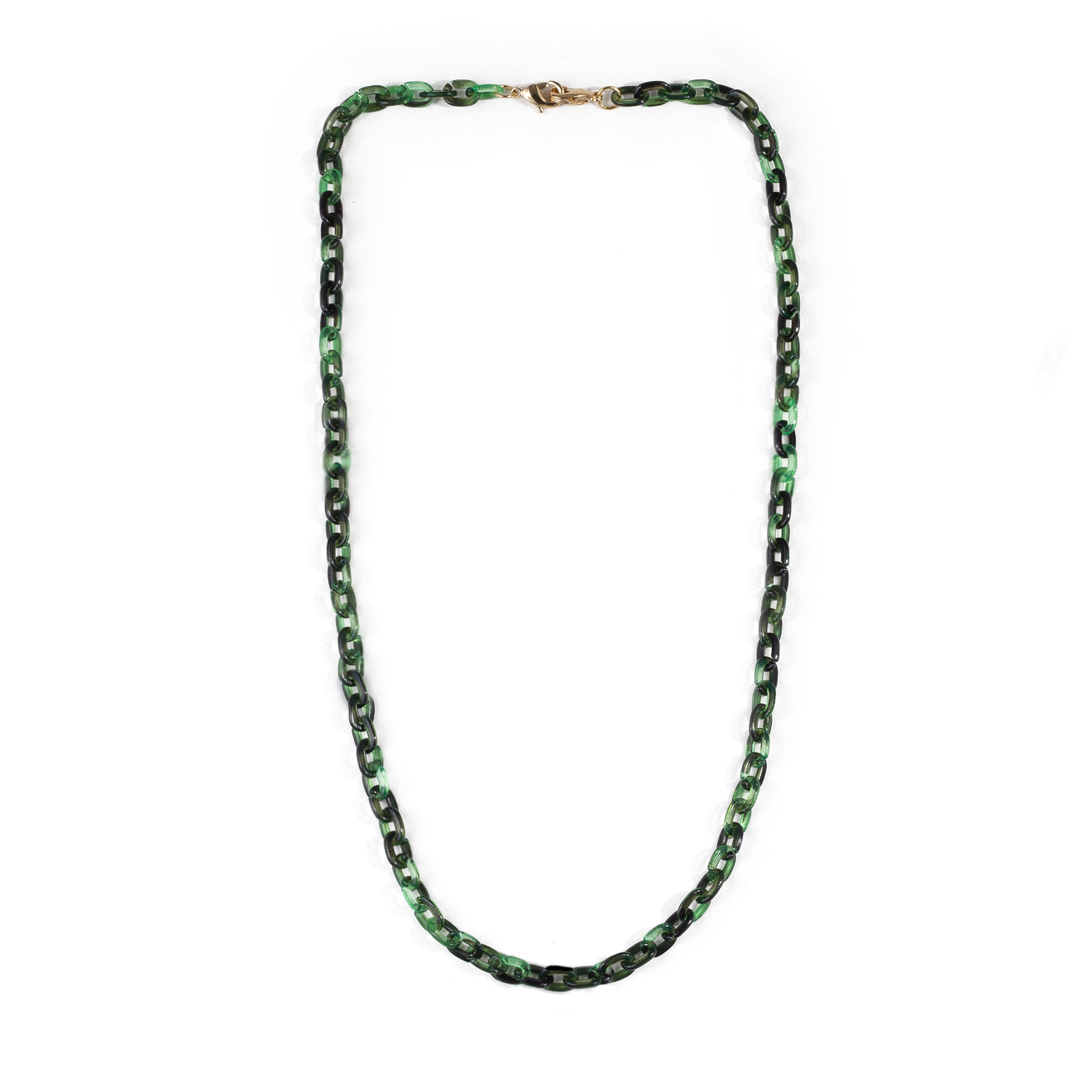 Green chain for a mask of links