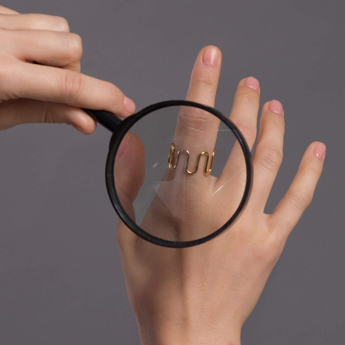 Gold-plated Sin/Cos High Ring