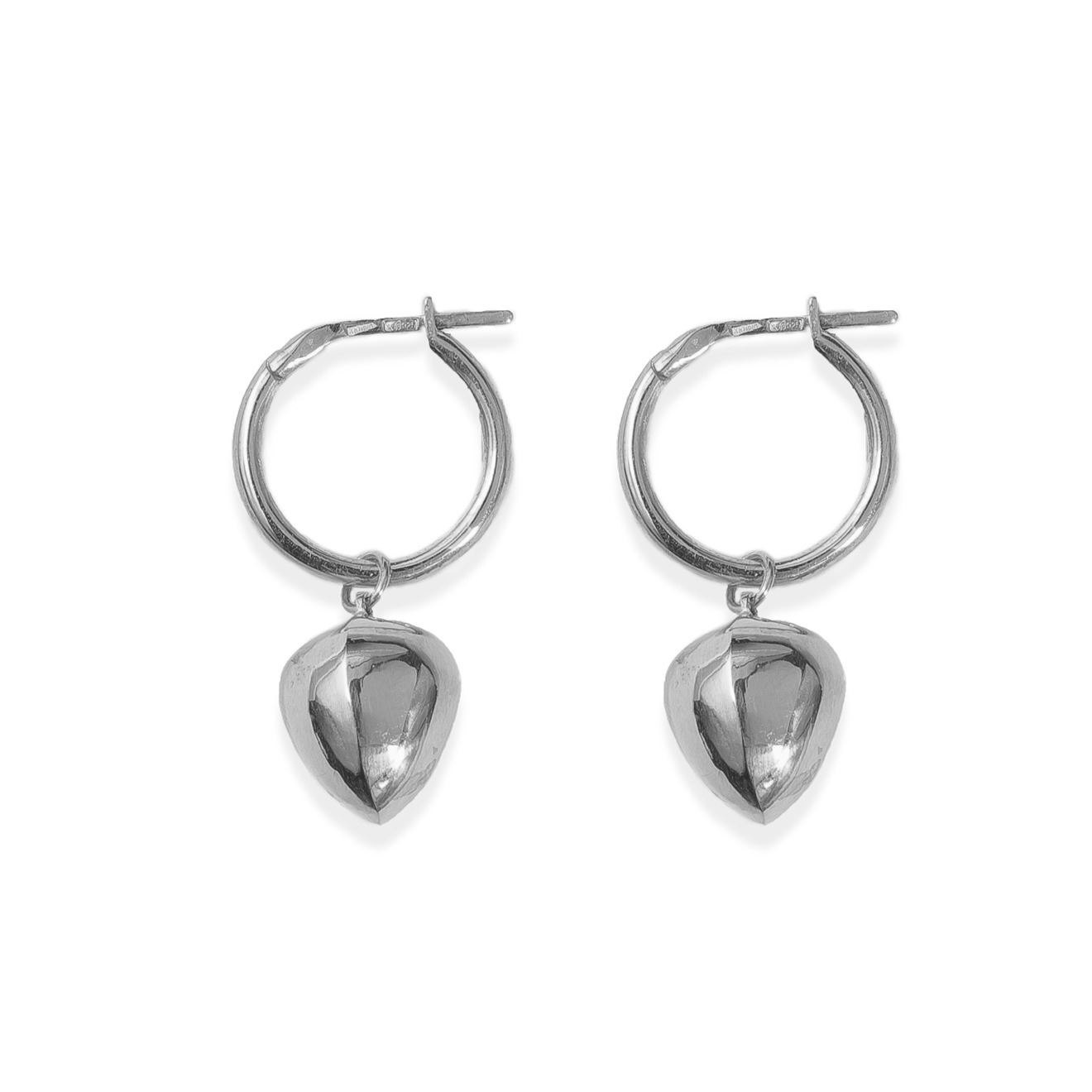 Серьги из серебра BASE02 S