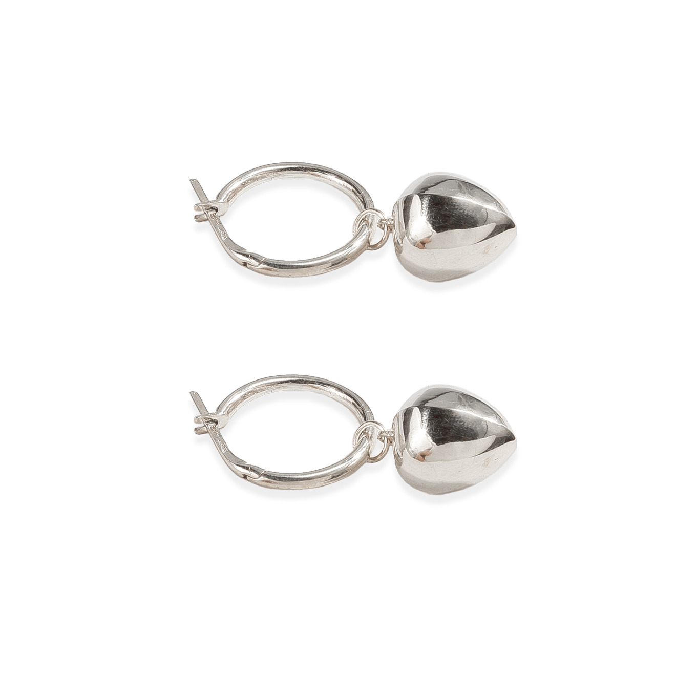 Серьги из серебра BASE02 S