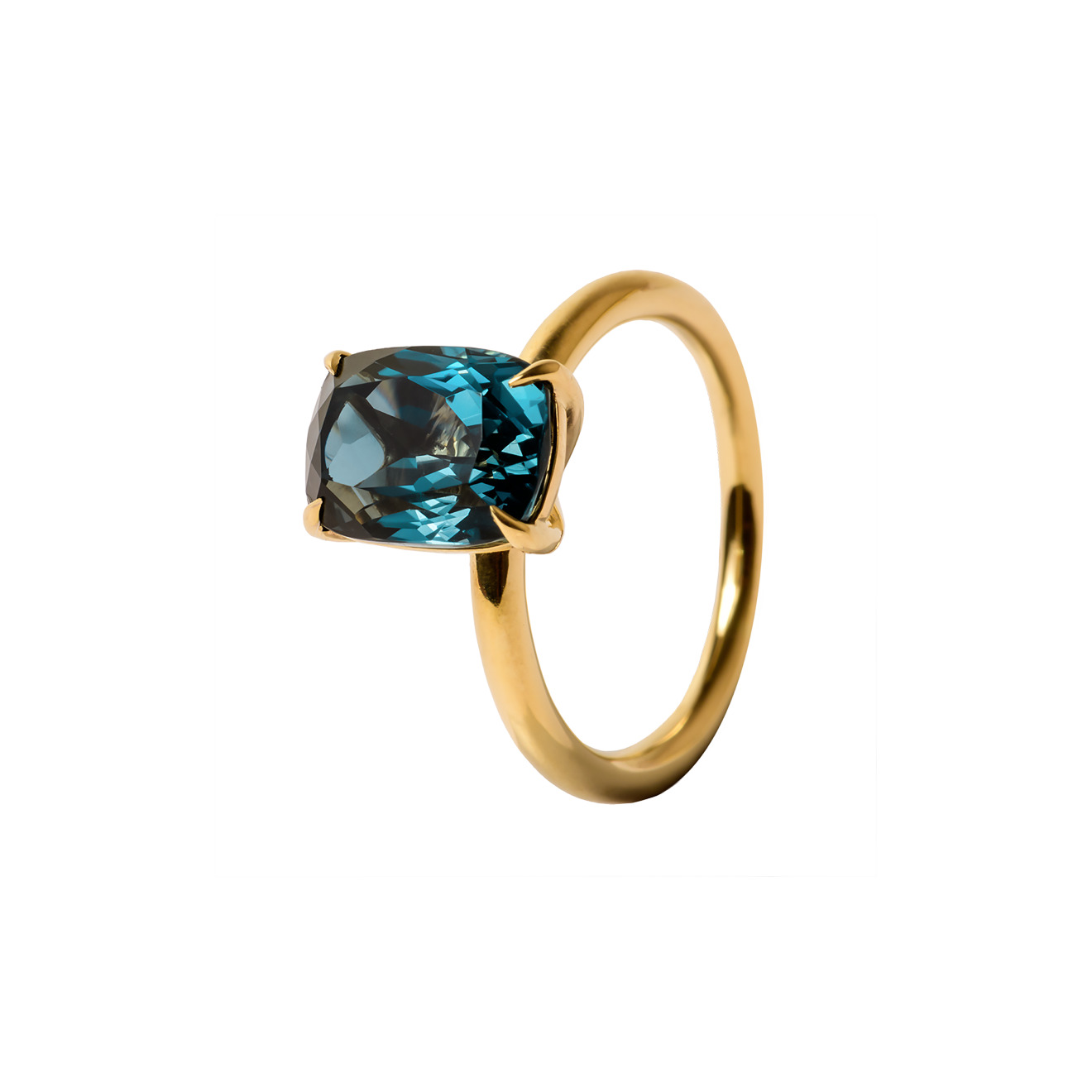 Кольцо из золота с топазом Vrindavan Topaz