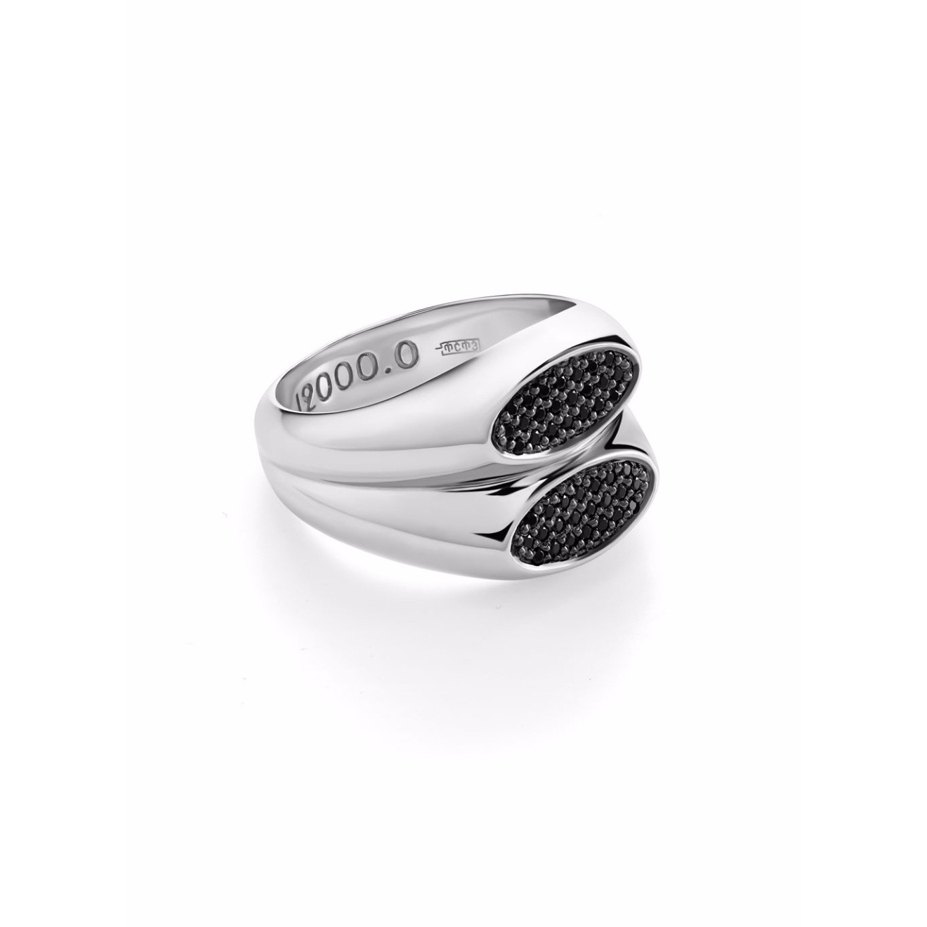 Печатка α-Ortrus из серебра со шпинелью, из коллекции J2000.0