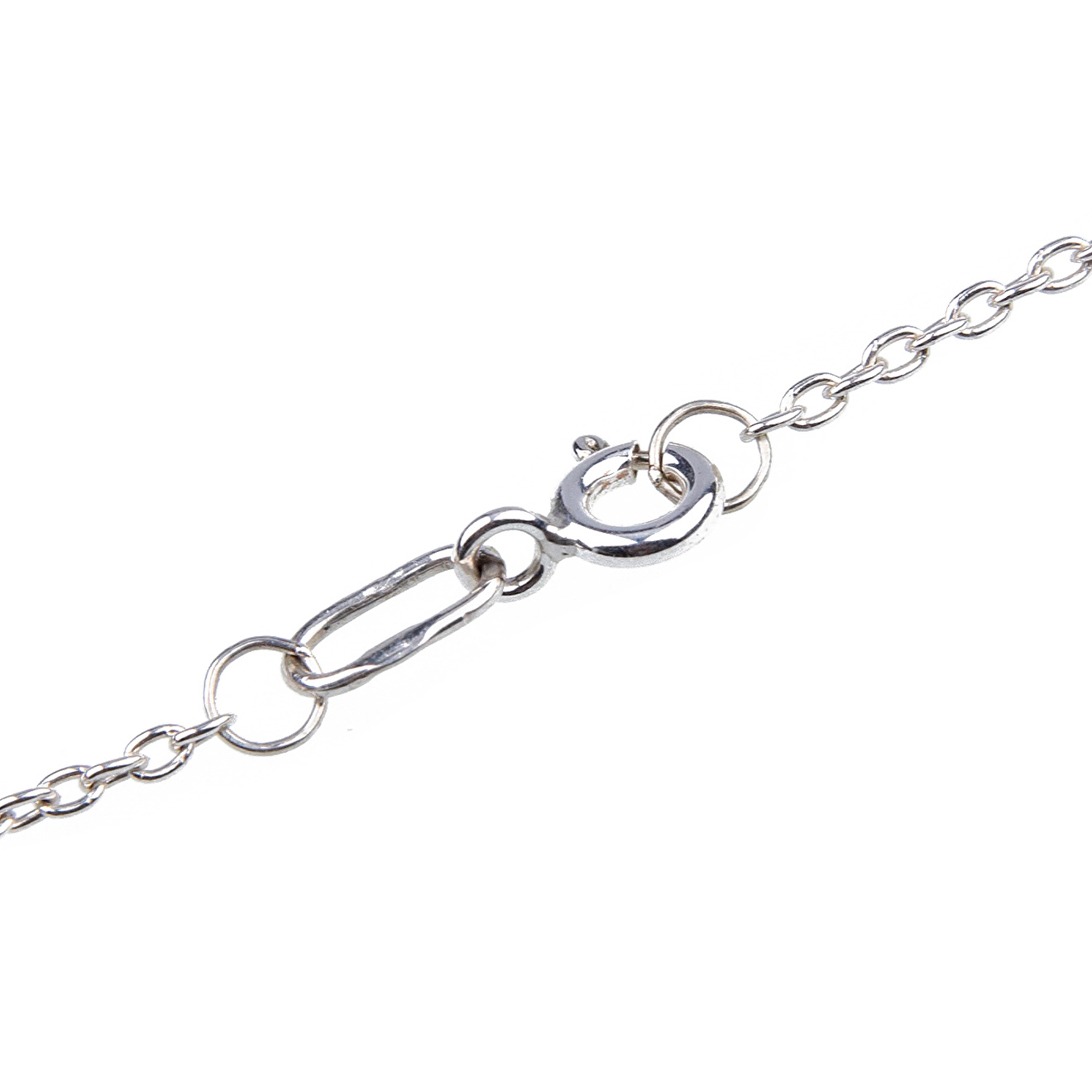 Personalized pendant on a silver chain Alena