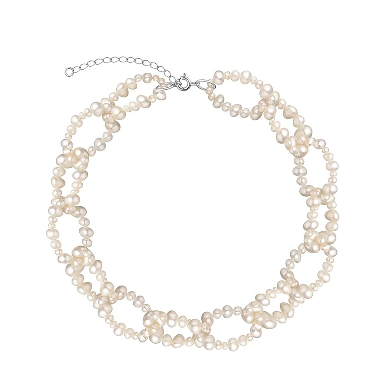 Колье-цепь из жемчуга Pearly Chain