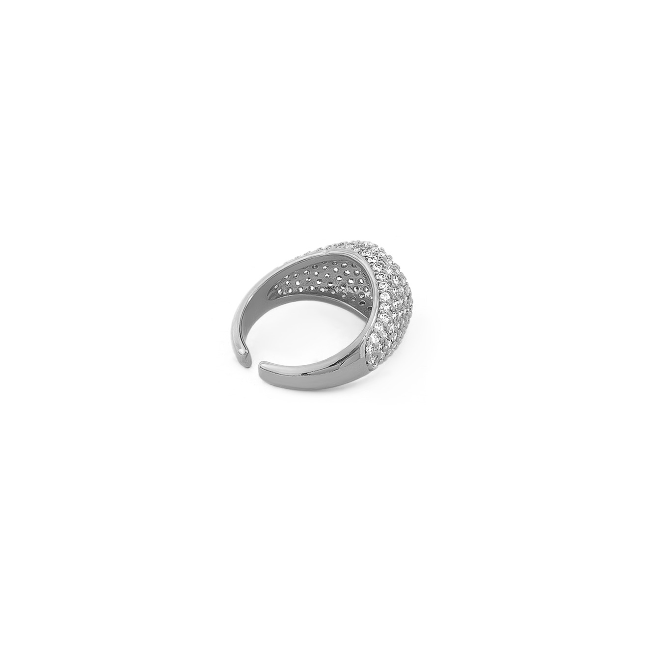 signet ring with crystals