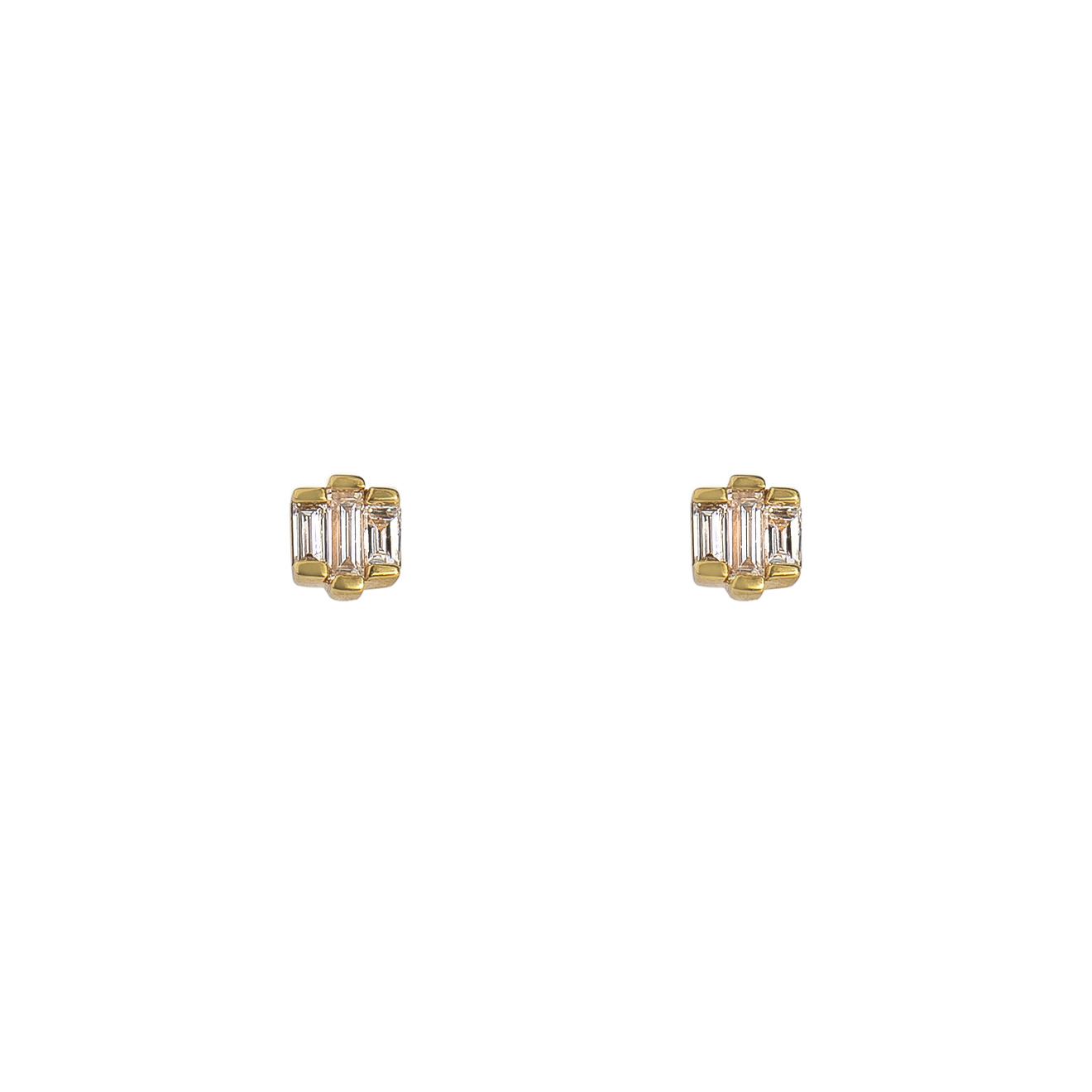 Poussettes made of gold with diamonds