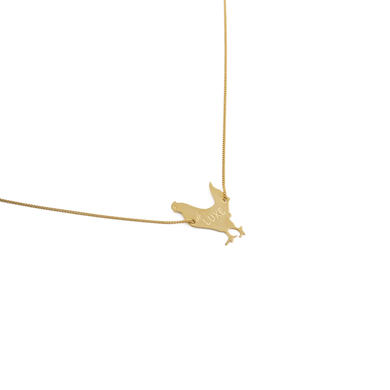 Позолоченное колье Luxe из серебра
