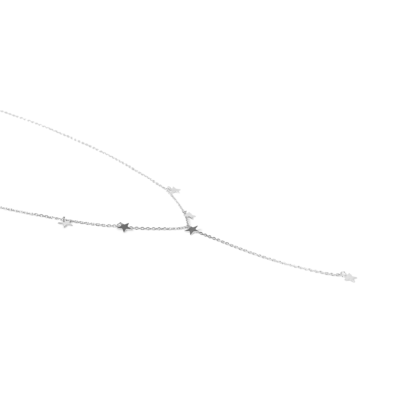 necklace-tie with star pendants