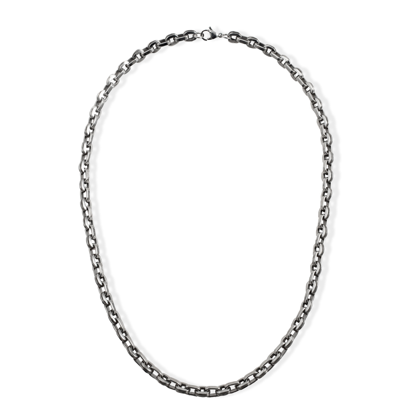 Steel chain with small links